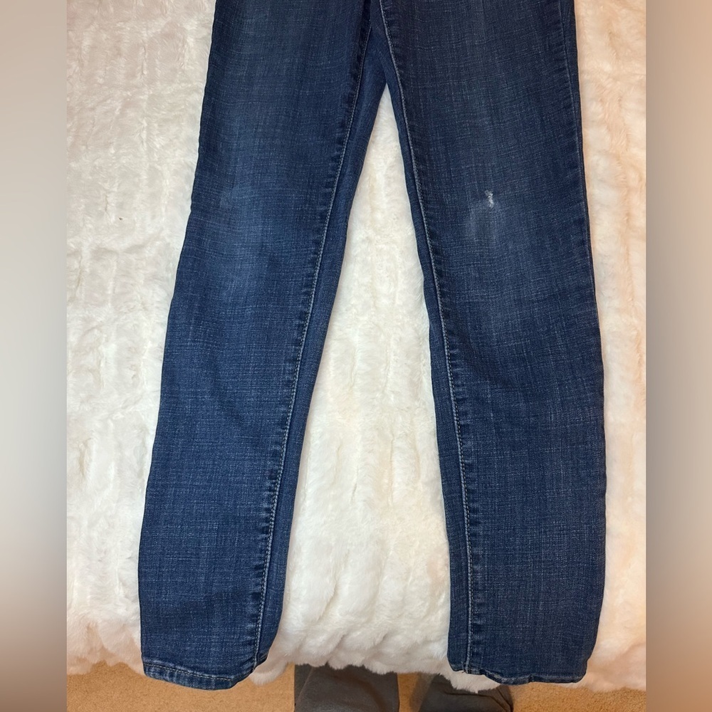 Levi's 721 High Rise Skinny Jeans Size 27 - Picture 5 of 9